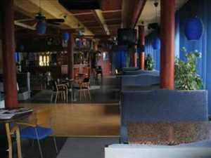 Ravintola Alem sisäpuolelta.